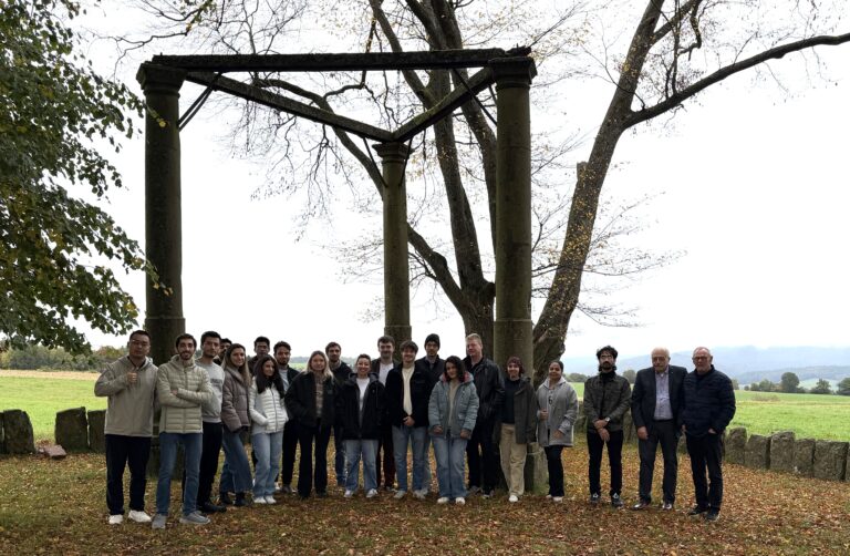 Exkursion mit unseren Masterstudierenden